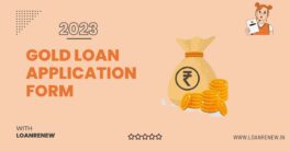 gold loan application form